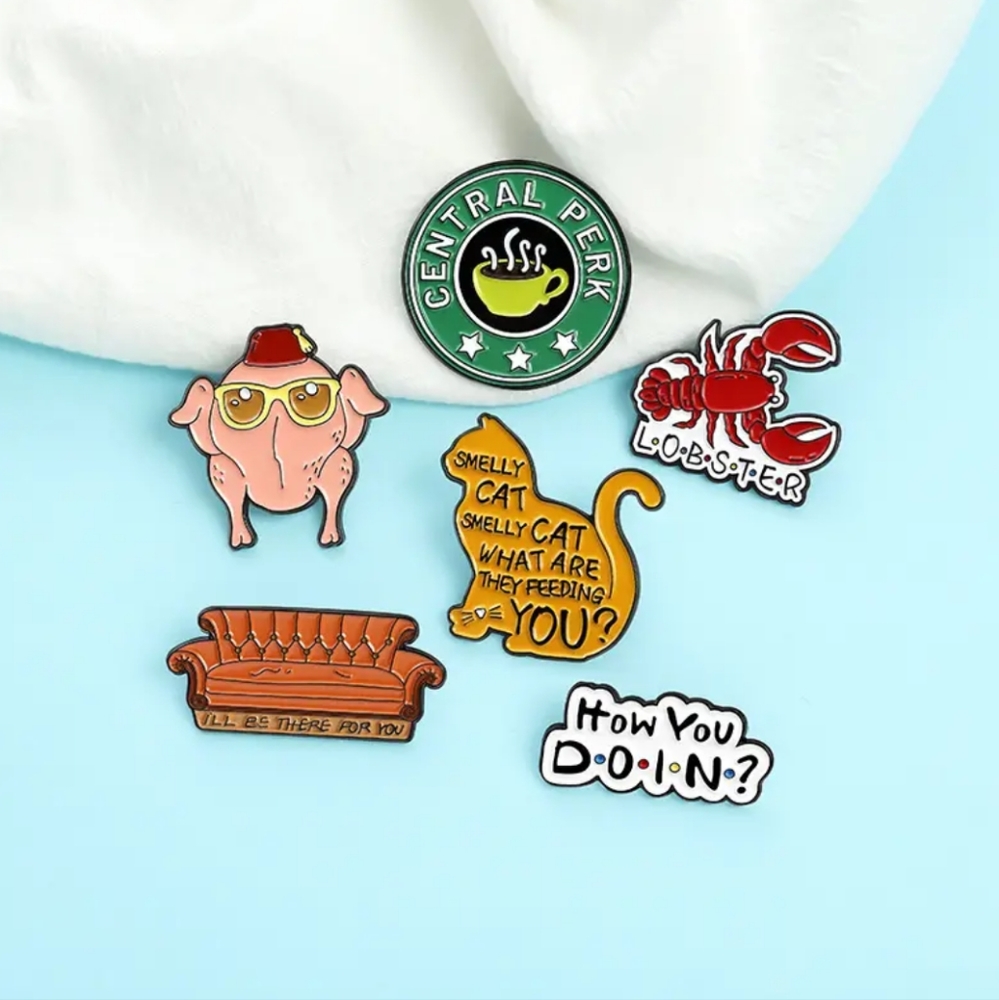 FRIENDS Enamel Pins